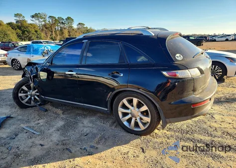 2005 Infiniti Fx35 z USA, uszkodzony, nr VIN JNRAS08UX5X101941